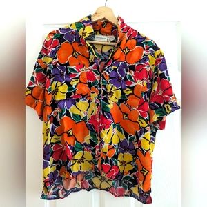 Vintage Liz Claiborne short sleeve shirt